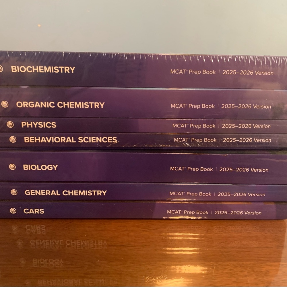 MCAT Prep Book Set 2025-2026